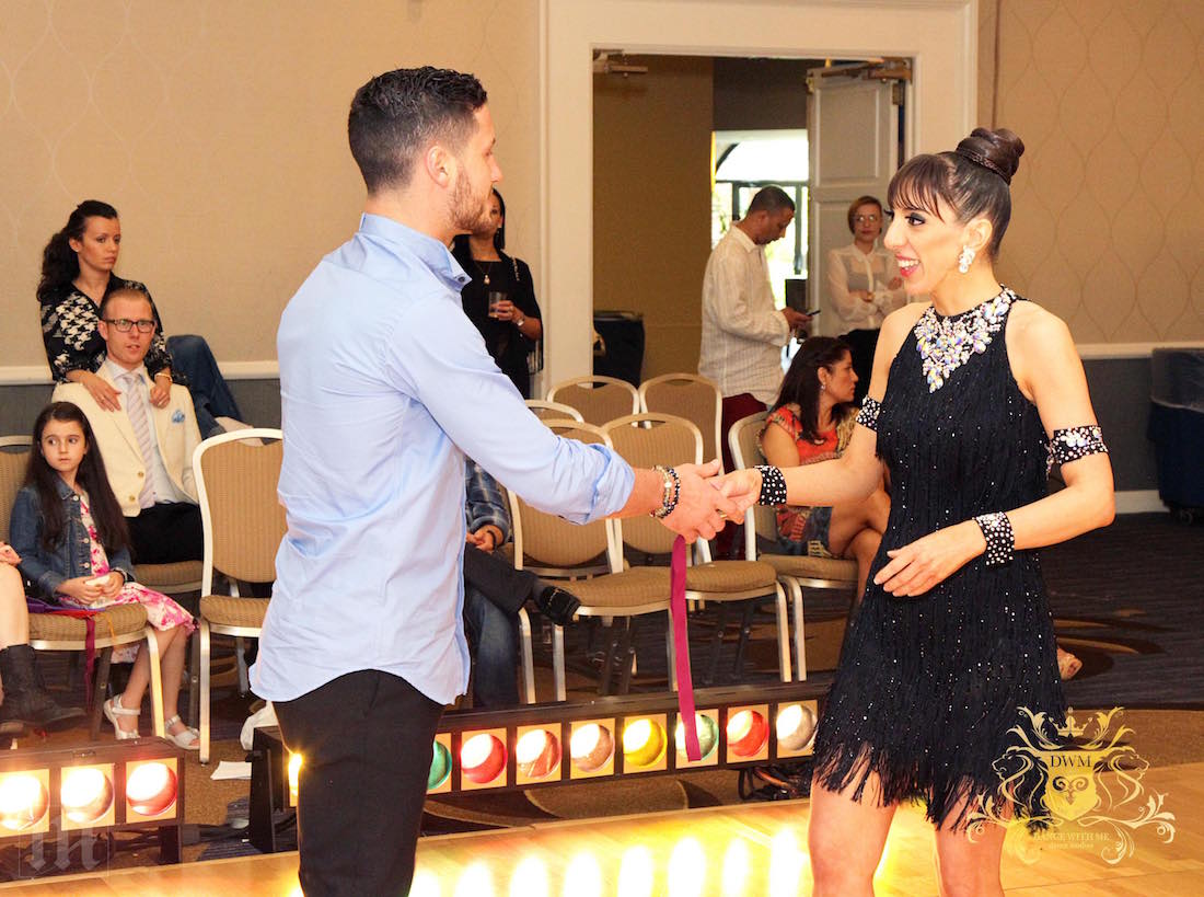 ballroom dance student, dance instructor, Nancy Paton, dance competition, Val Chmerkovskiy