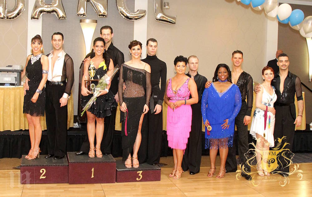 ballroom dance student, dance instructor, Nancy Paton, dance competition