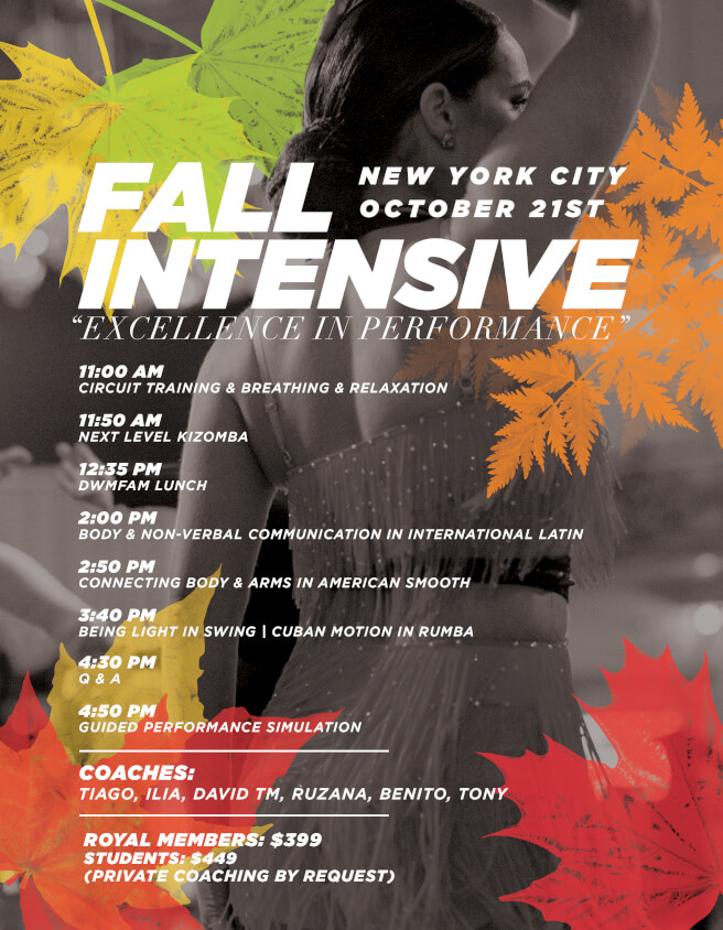 New York fall intensive